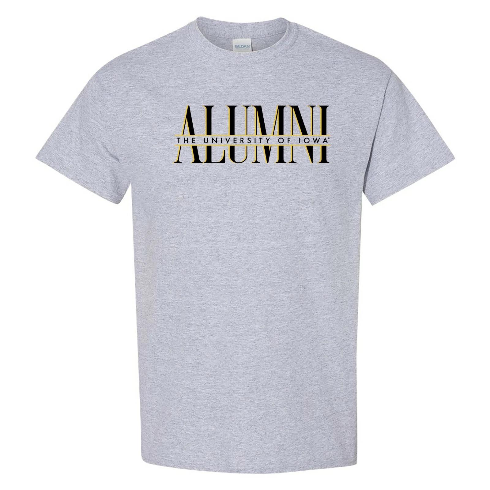 Iowa Hawkeyes Classic Alumni T-Shirt - Sport Grey S