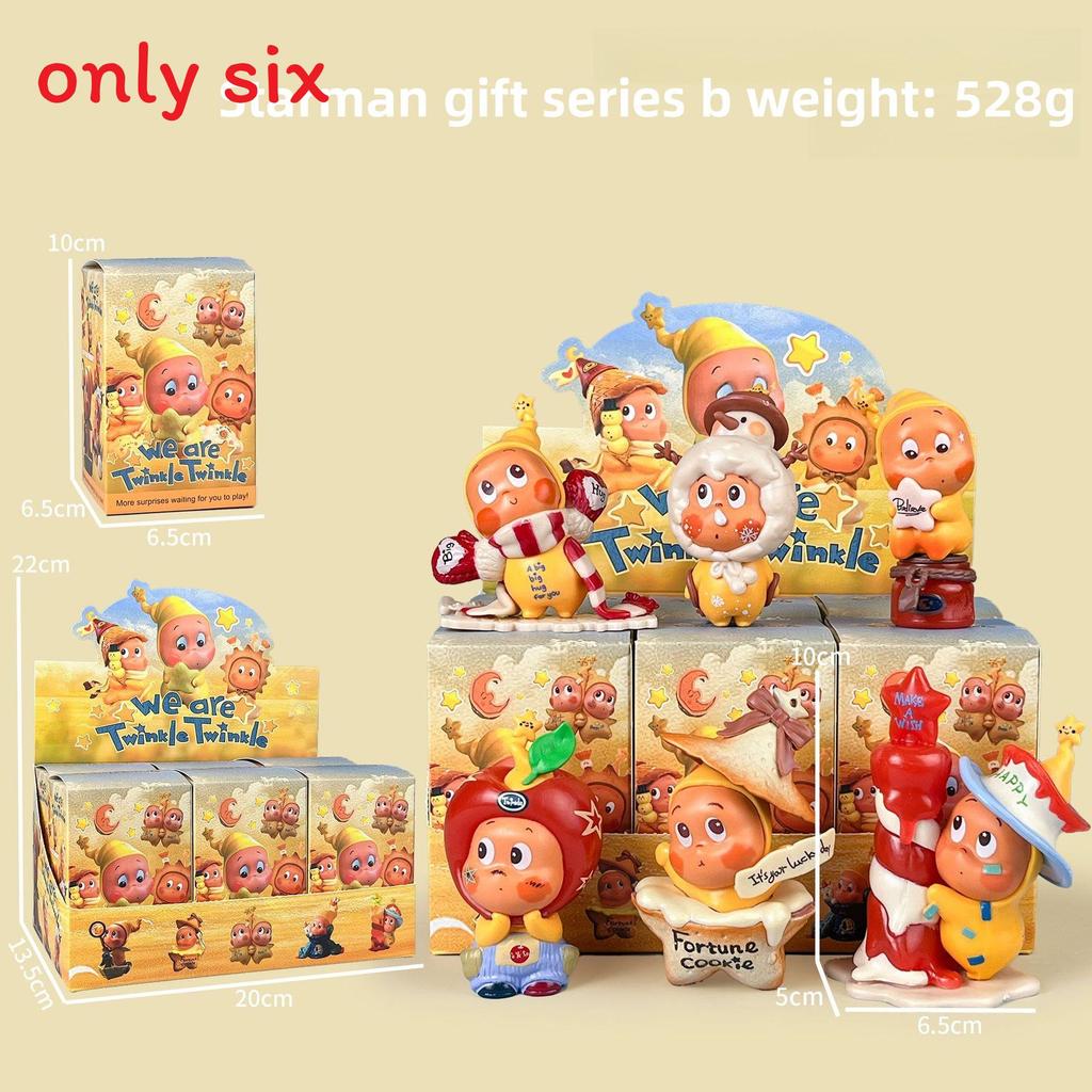 Anime Blind Twinkle Box Handmade Ornament With Assembly For Kids Collectors