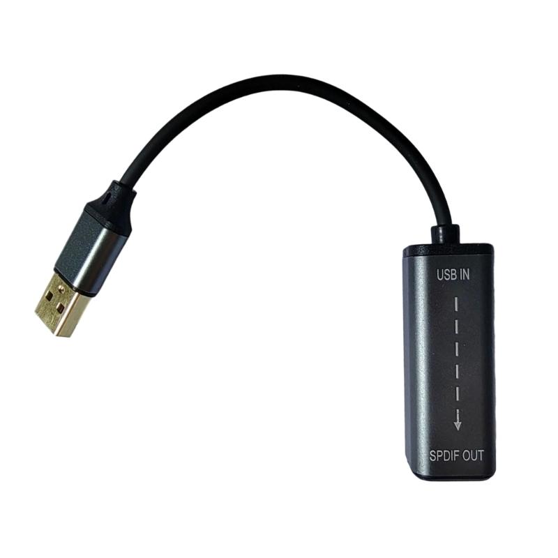 

USB/Type C до Оптичного Волокна Цифровий Звуковий Конвертер Адаптерний Кабель Стабільна Чиста Передача Звуку З Виходом SPDIF