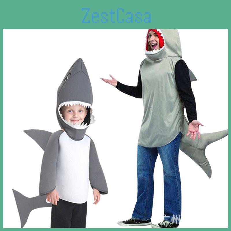 Fun And Festive Shark Outfit For Children Ideal For Ocean Adventure Dress Up