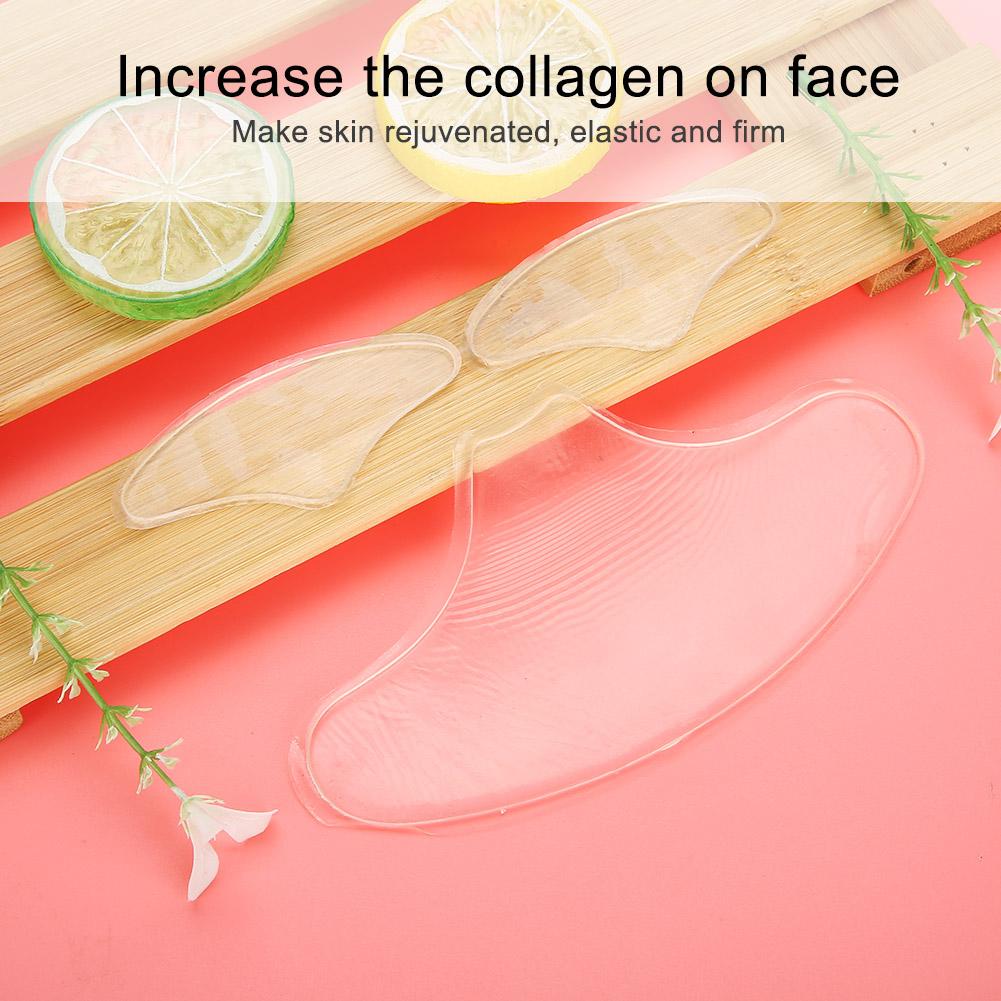 Face Forehead Eye Wrinkles Frown Lines Removal Reusable Anti Ageing Pad