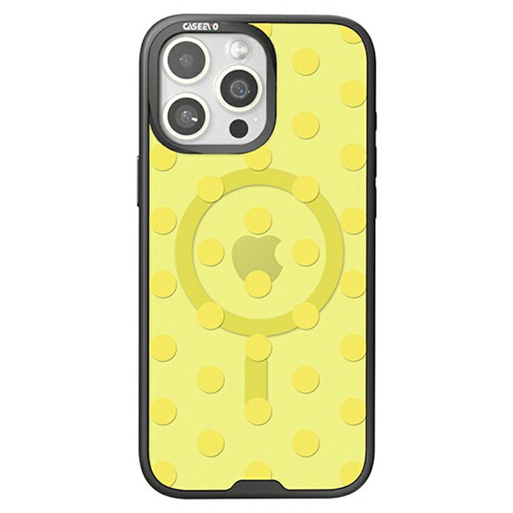 CASEEVO For iPhone 14 Pro Max Case Compatible with MagSafe TPU Acrylic Cover with Interchangeable Dots Backplate