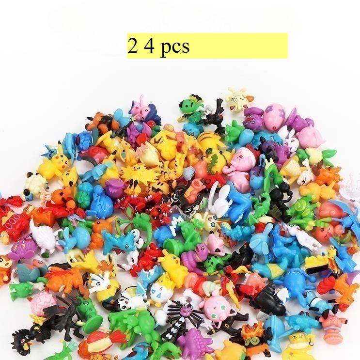 

24-144pcs Pokemon Pikachu Action Figure Toys 2-3cm Mini Figures Model Toy Pikachu Anime Kids Doll Birthday Christmas Gifts 2-3cm