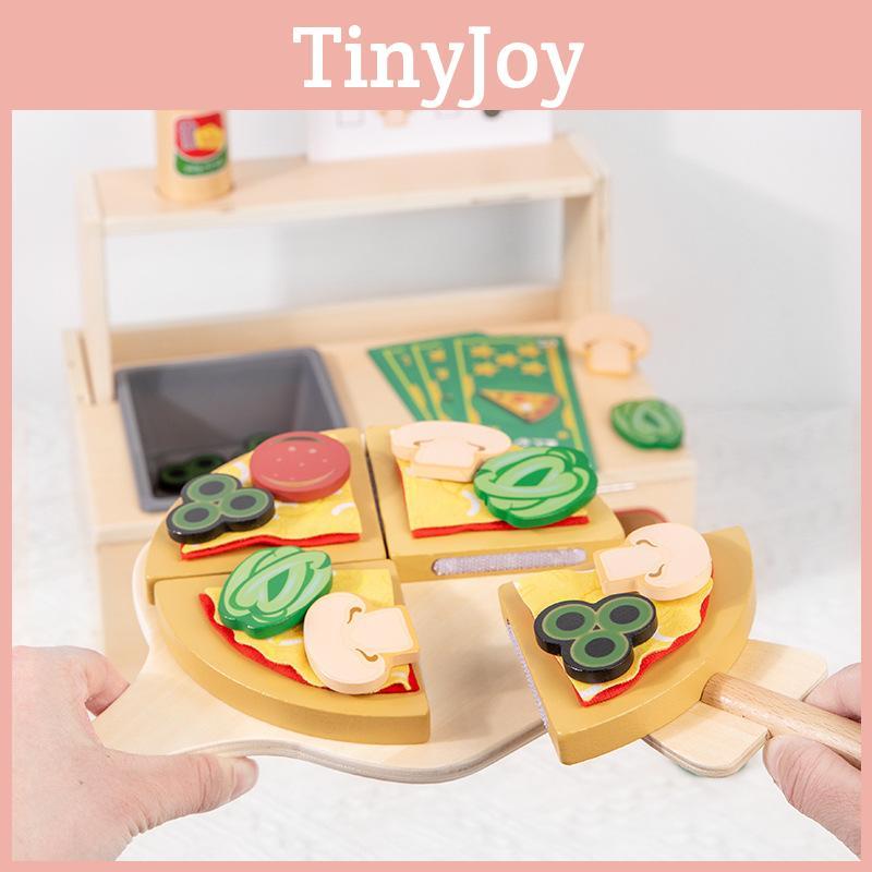 Wooden Play Imaginative Pizza Oven Toy For Kids Early Development And Family Fun