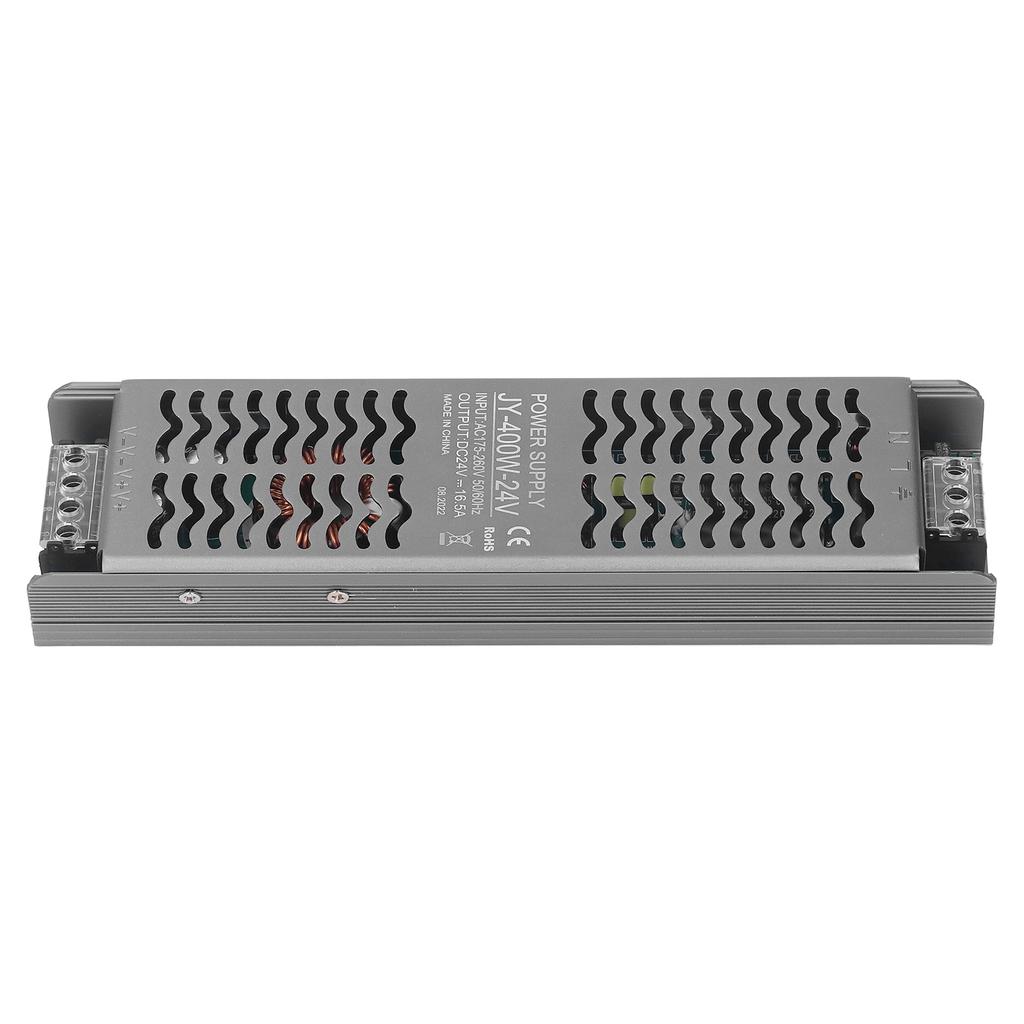 LED Driver 400W DC 24V IP20 Protection Fast Heat Dissipation LED Transformer LED Power Driver AC