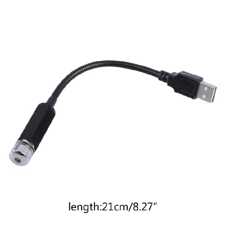 Star Light Projector Car Ceiling Interior Roof Lights USB Night Light Decoration