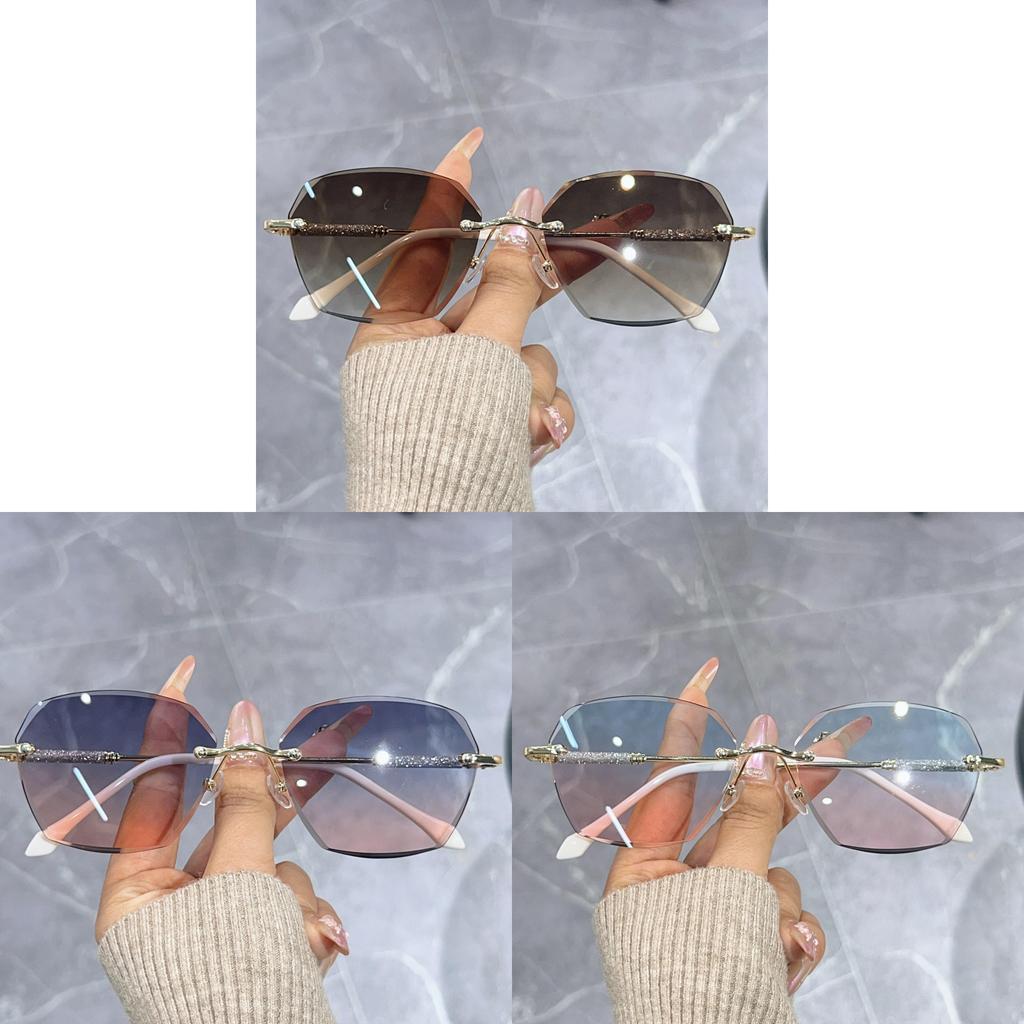 Fashion Small Framed Sun Glasses With Uv380 Protection For Travel And Parties