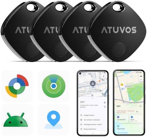 ATUVOS Smart Tag Pro 4 Pack