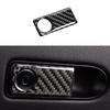 Real Carbon Fiber For Benz GLK Co-Pilot Storage Box Handle Panel Trim 2008-2015