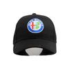 AAACP1 für Stil Alfa Romeo Auto Hut Trend Gutaussehend Rennteam Lokomotive Mützen Entenschnabel Baseball Unisex Stil Kappe Club Aktiver Hut