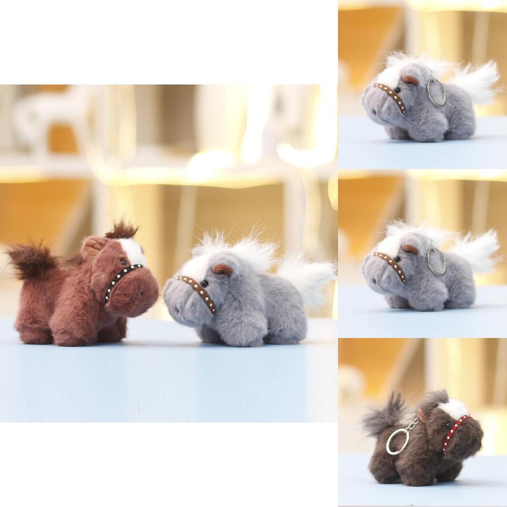 Cute Pony Plush Doll With Pp Cotton Filling For Backpack Charm And Gift For Teens