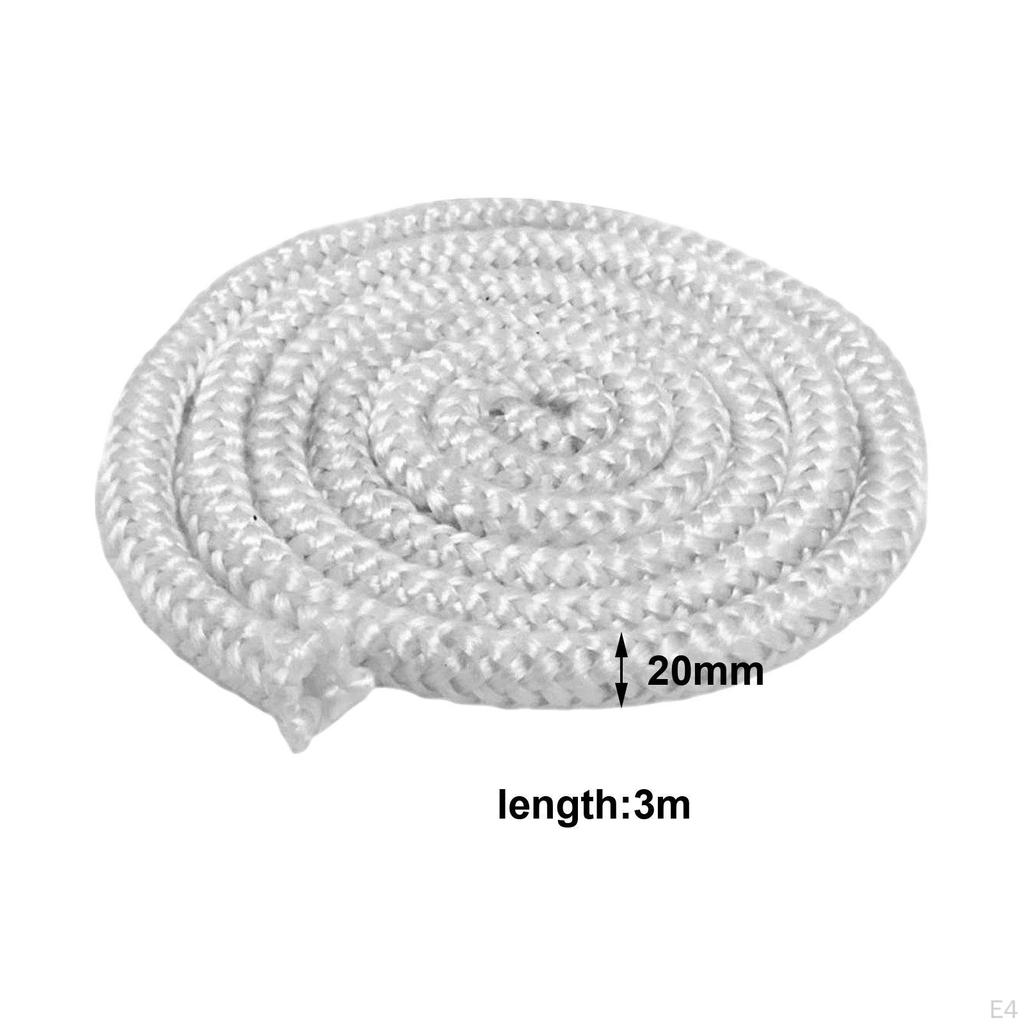 Fiberglass Seal Rope for Wood Stoves - Effortless Setup, Heat Tolerance