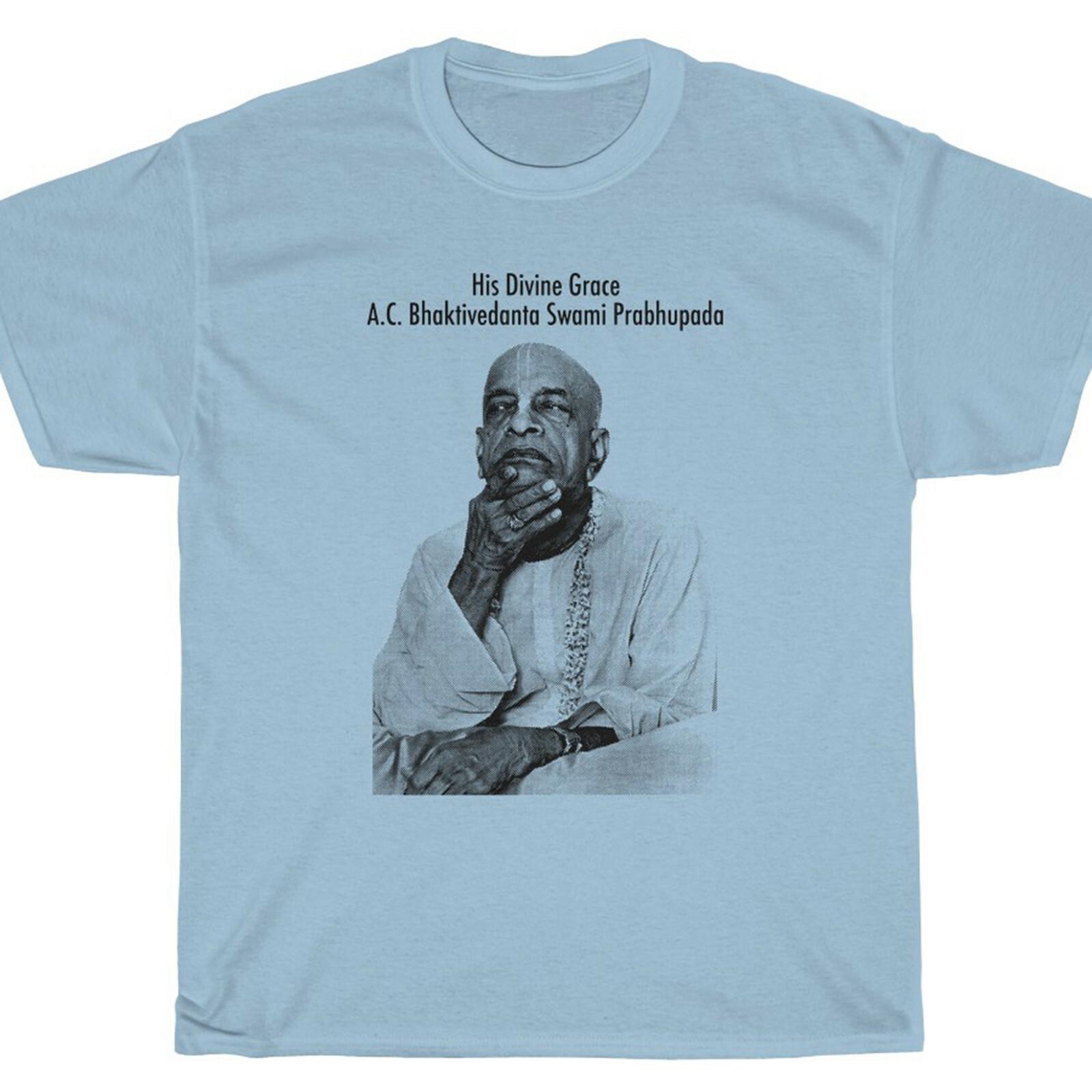 Swami Prabhupada Chanting T-Shirt hare krishna iskcon krsna krishnacore M