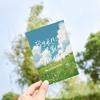 10 Cartoon-style Postcards Depicting Scenic Views To Decorate The Wall and Create A New Reading Atmosphere. Paper-made Cards.