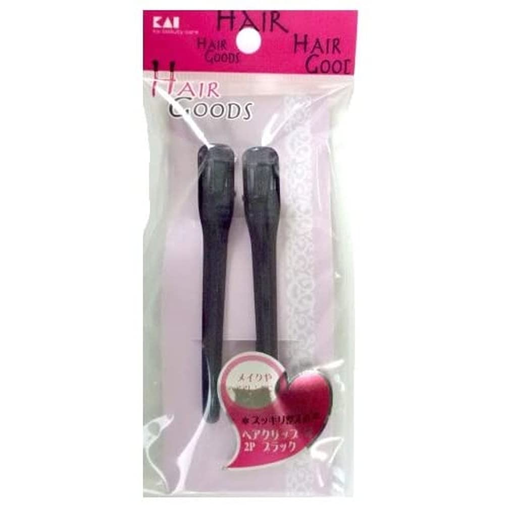 

Заколка для волос Kai Brand Hair Goods M 2P черная HA3034