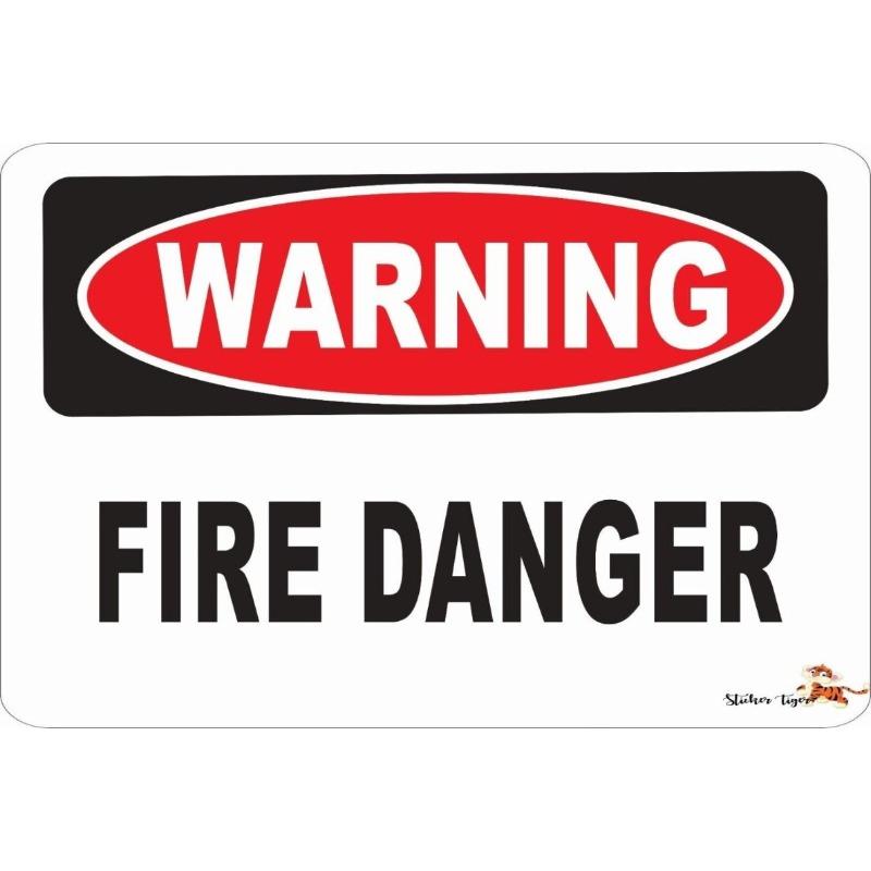 Warning Sign Metal Wall Panel for Garage Studio Cladding