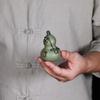 Teaware Purple Sand Frog Tea Pet Cute Exquisite Tea Play Figurine Handmade Desktop Ornament Cabinet