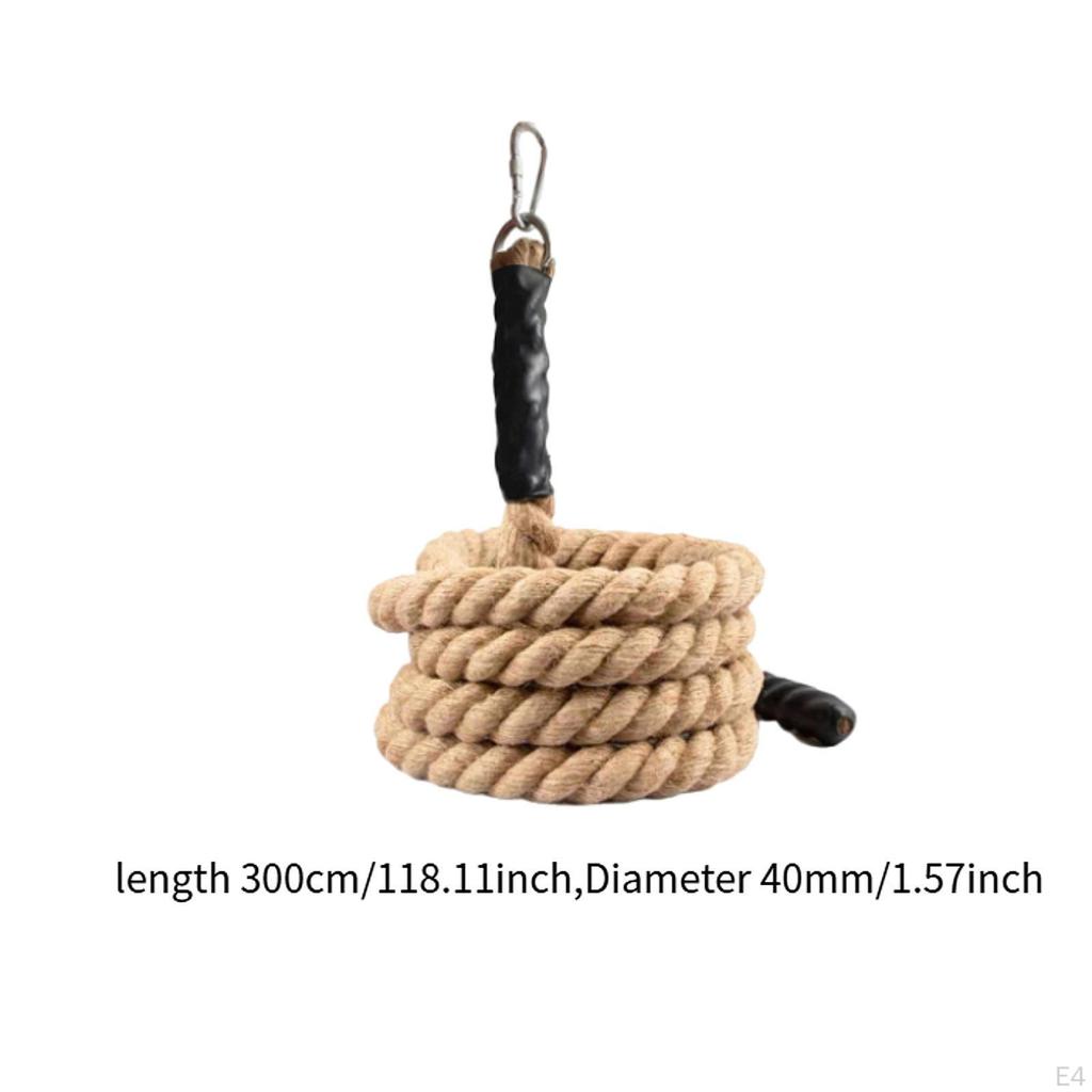 3M Jumping Rope for Fitness Training at Home with Carabiner Equipment