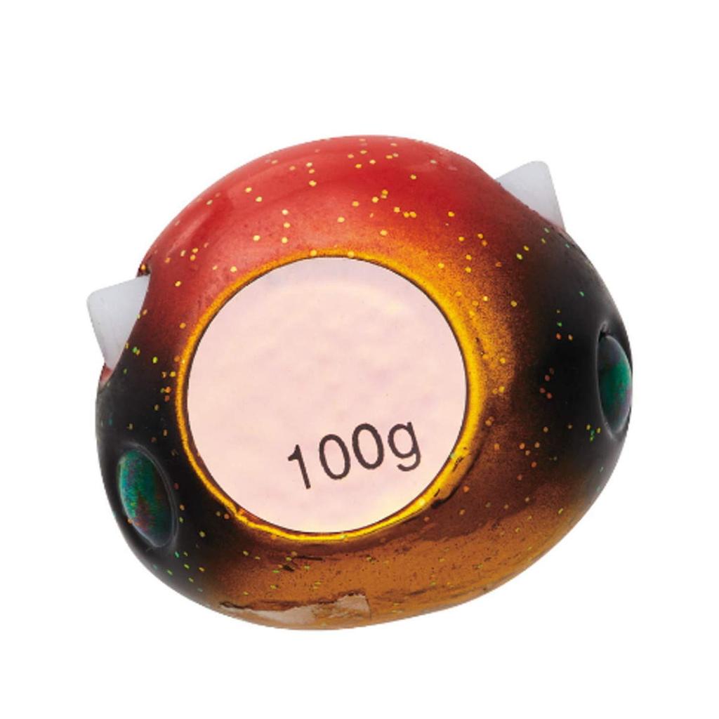 Daiwa Tairaba Kouga Bay Rubber Free TG Head 120g Golden Orange Lure (DAIWA)