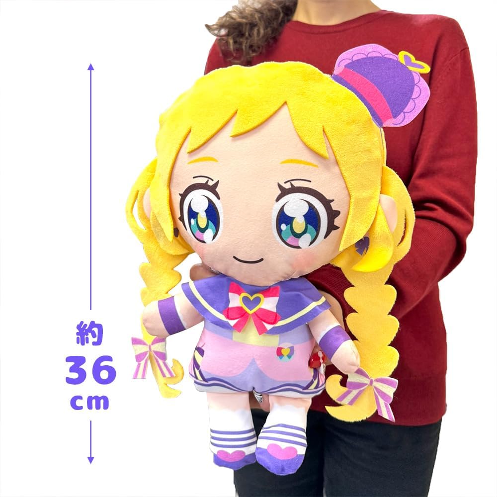These Two Best Friends Are Now Wonderful Super Fluffy Plush Cure Wonderful and Cure Official PreCure Approximately 36cm Friendy Plushies! PreCure!