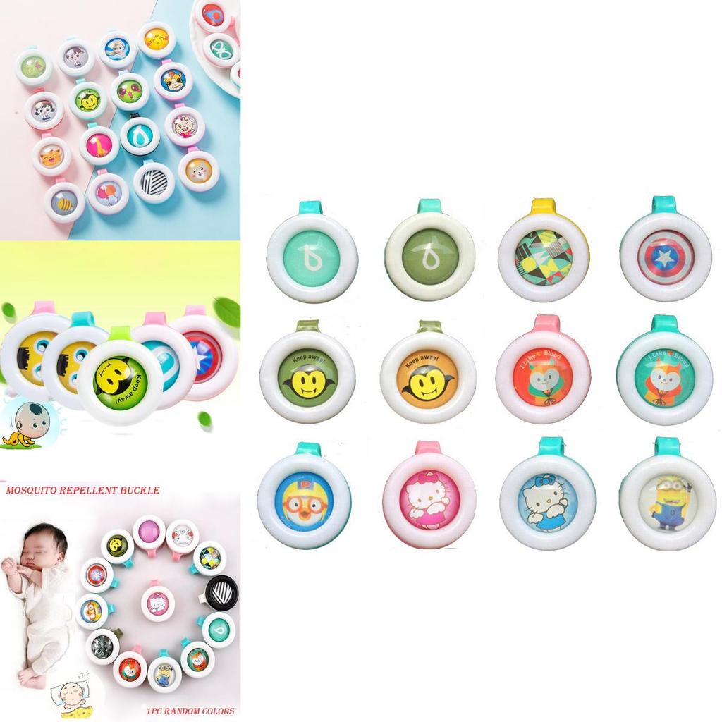 Stylish And Convenient Mosquito Repellent Button For Babies And Kids Travel Essential