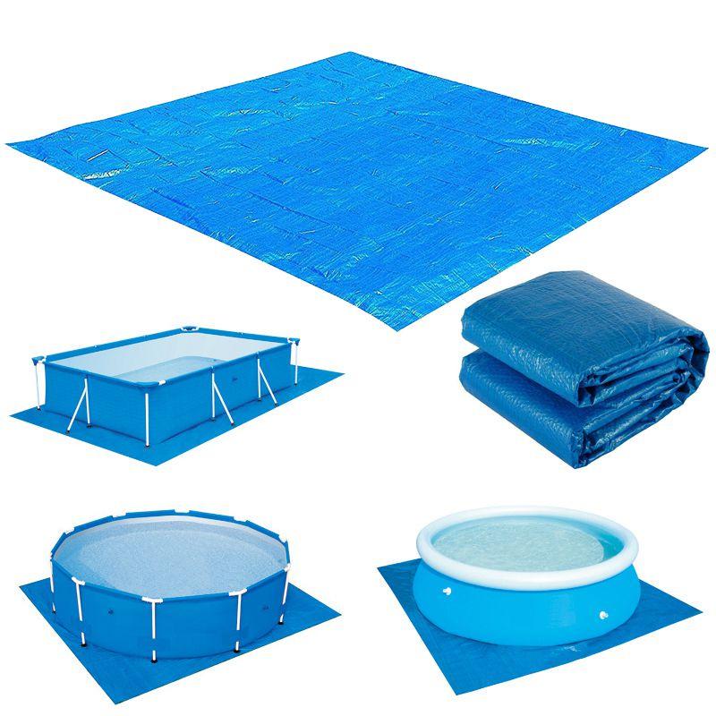 Durable Wear-resistant Square Swimming Pool Ground Cloth For Outdoor Protection