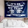 Dallas Cowboys Tapestry for Bedroom Aesthetic Classroom Tapestries Wall Hanging for Living Room Dorm Office,Ideal Creative Gift