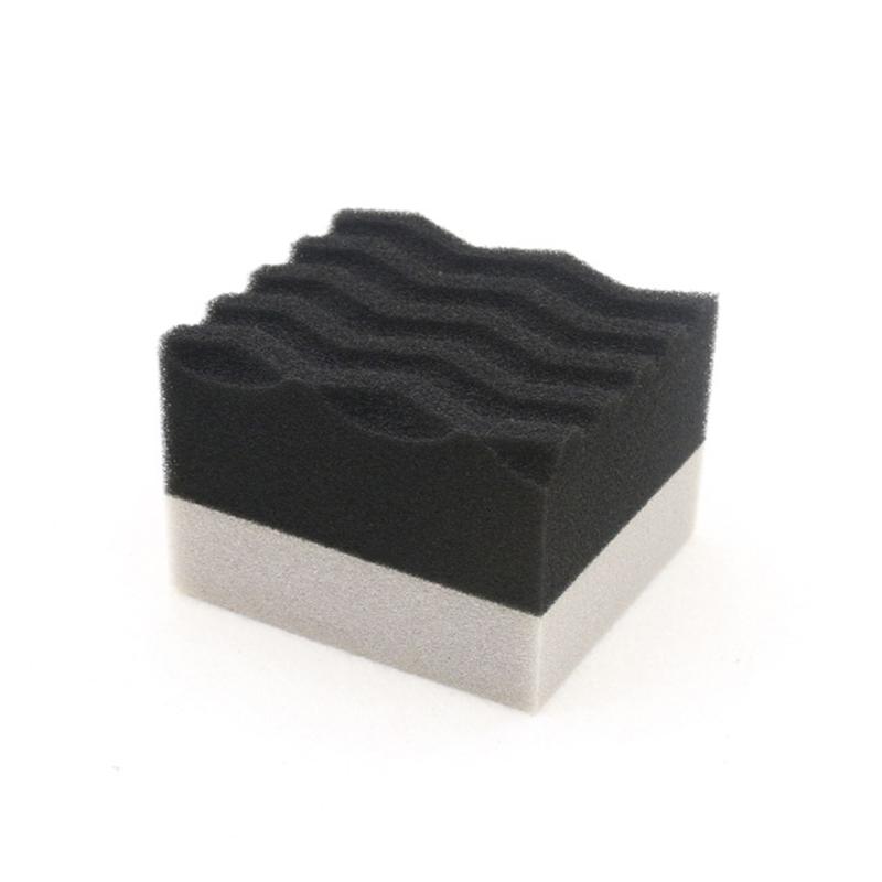 Car Polishing Waxing Sponge Applicator Car Detailing Hand Tire Wax Sponge High Density Foam Sponge For Auto