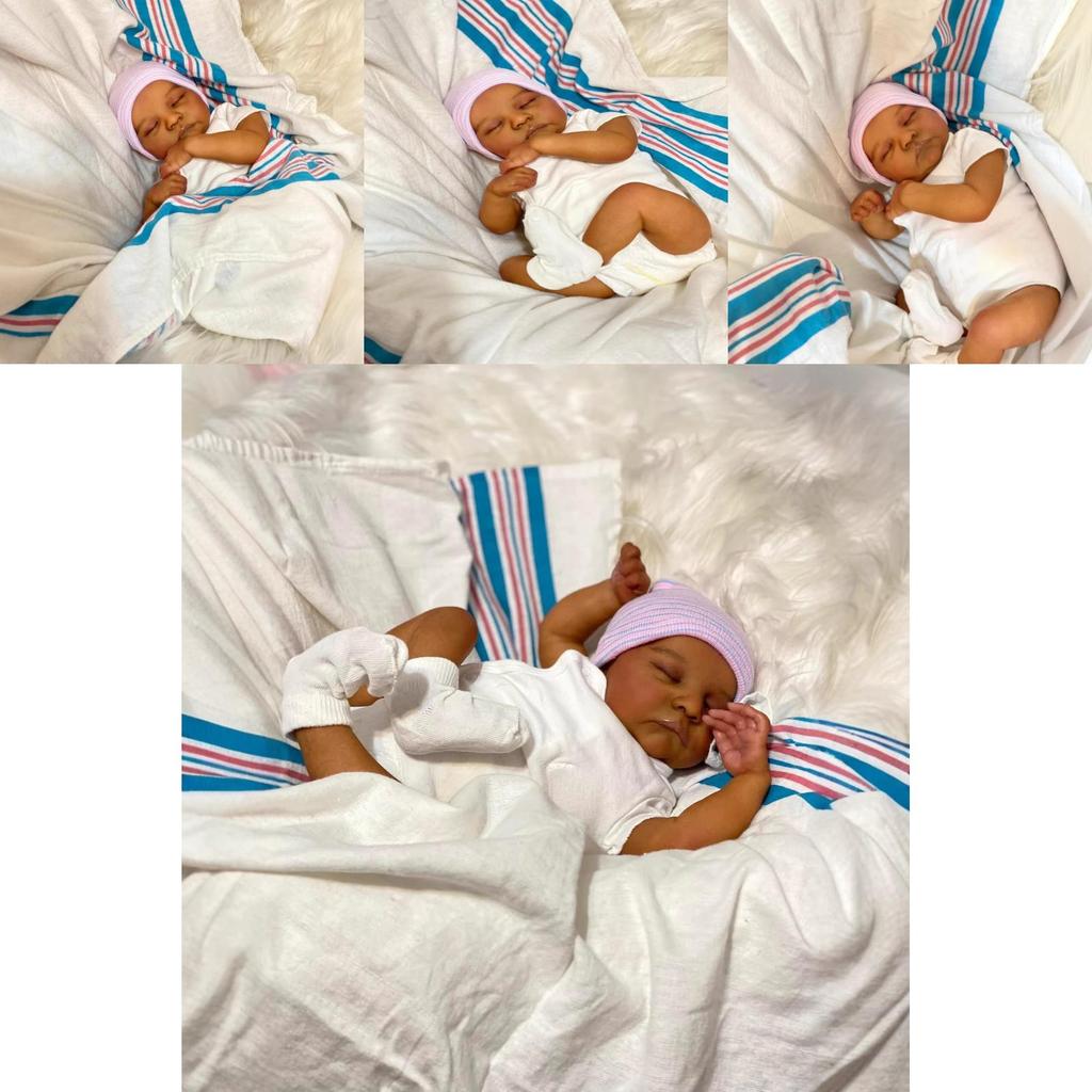 Reborn Silicone Baby Doll With Realistic Skin And Clothing For Collectors And Kids