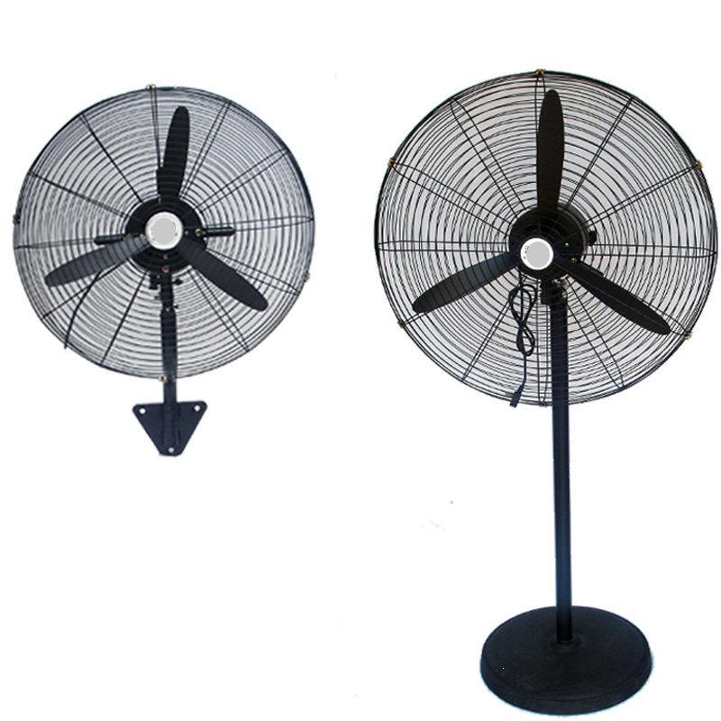 Industrial Wall-Mounted High-Power Oscillating Floor Fan with Large Air Volume