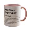 Colleague Gift Satirical Manager Fun Novelty Drinkware Ceramic Mug
