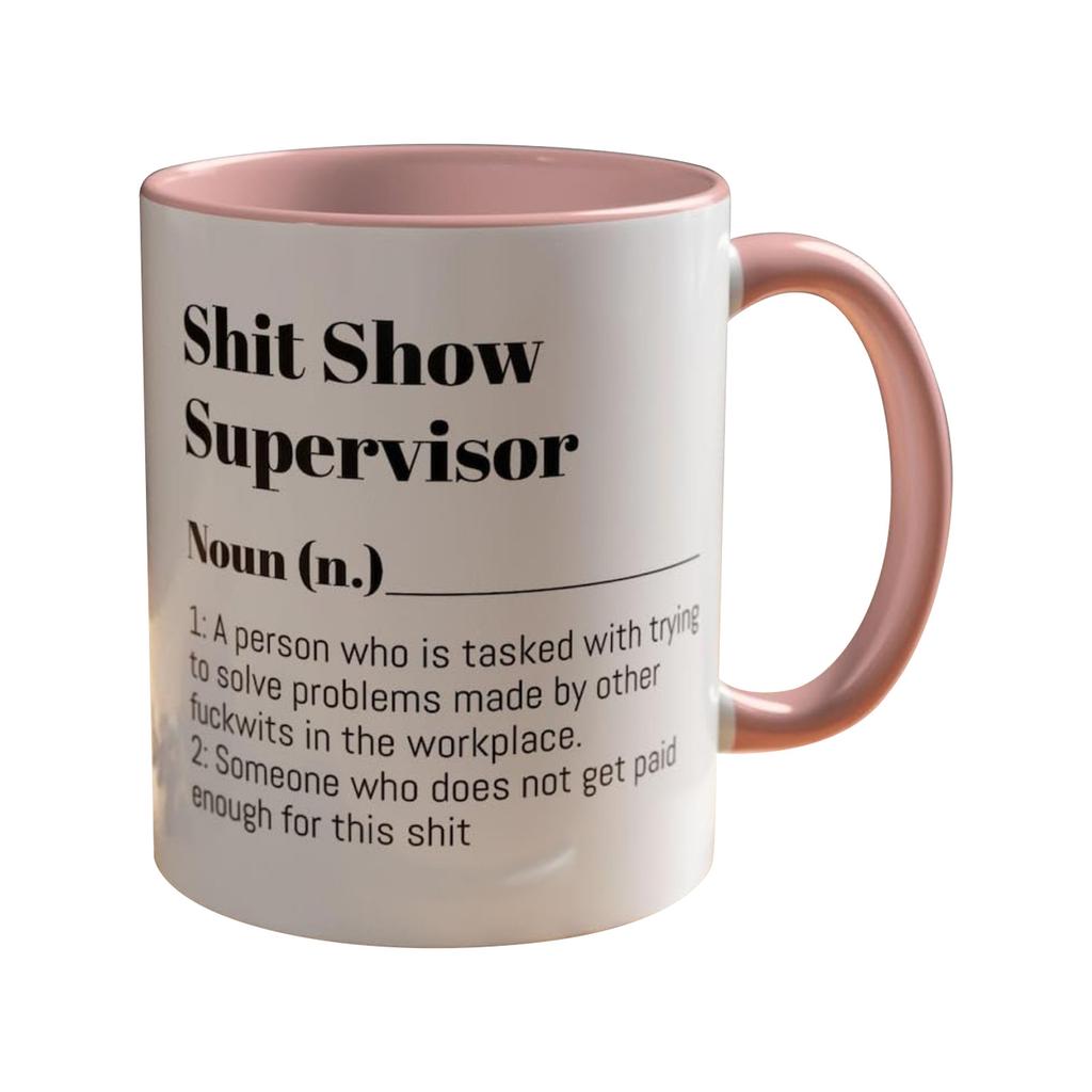 Colleague Gift Satirical Manager Fun Novelty Drinkware Ceramic Mug