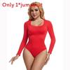 Seamless Bandage Jumpsuits With Adjustable Waist For Autumn And Spring Fashion