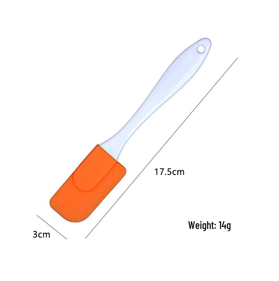 Two-Piece High-Temperature Silicone Spatula Set for Baking and Mixing