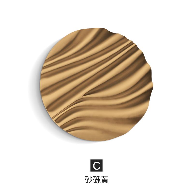 Wall-hung Decorative Living Room Three-dimensional Carving Circular Porch Decorative Painting Bedroom Oil Painting Pendant