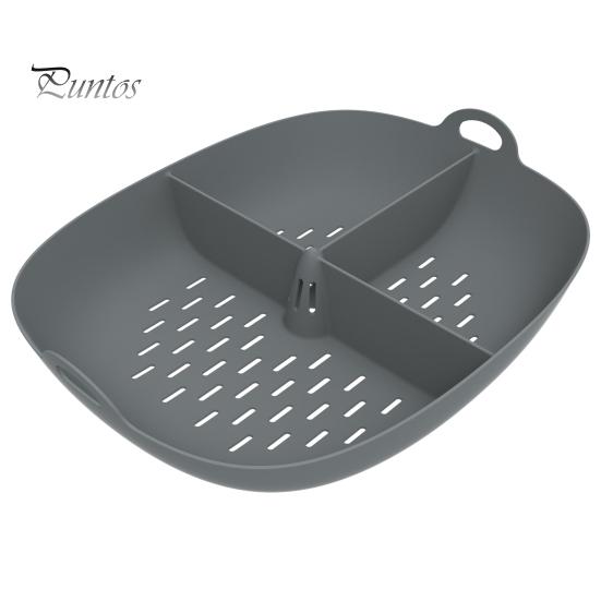Safe Steaming Accessory for Parties Silicone Grid Tray Thermomix TM7, Food Grade Non-stick Steam Cafe Kitchen Prep Insert, Heat Resistant Healthy