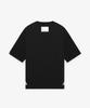 Saundeuobeuseonlaijeu Printed T-Shirt Black