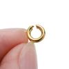30Pcs Gold Plated Round Claw Spring Clasps Connectors for DIY Jewelry Making Supplies Accessories