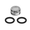 16/18/20/22/24/28/mm To 22mmTap Aerator Connector Metal Outside Inside Thread Water Saving for Kitchen Faucet with Gaskets