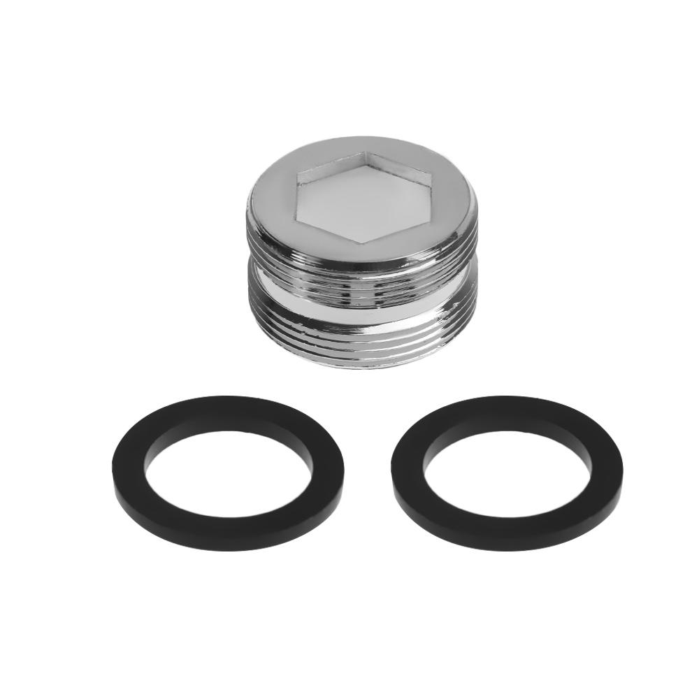 16/18/20/22/24/28/mm To 22mmTap Aerator Connector Metal Outside Inside Thread Water Saving for Kitchen Faucet with Gaskets