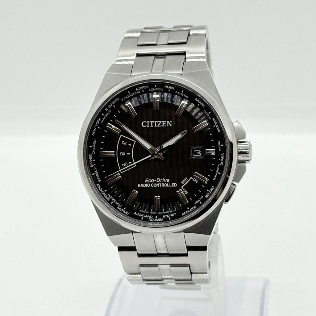 Citizen K9676 Perfex Multi 3000 Black Dial Stainless Steel Solar Watch Booklet 342050043 Eco-Drive 2023/12/02 CB0161-82E
