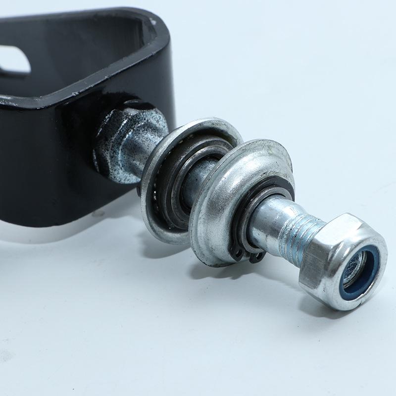 6-Zoll Stahl Rollstuhl Vorderradgabel mit Lager