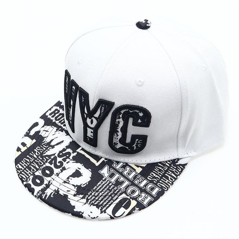 European & American Compton Youth Street Dance Flat Brim Cap - Trendy Hip Hop & Couple Style Fashion Baseball Hat