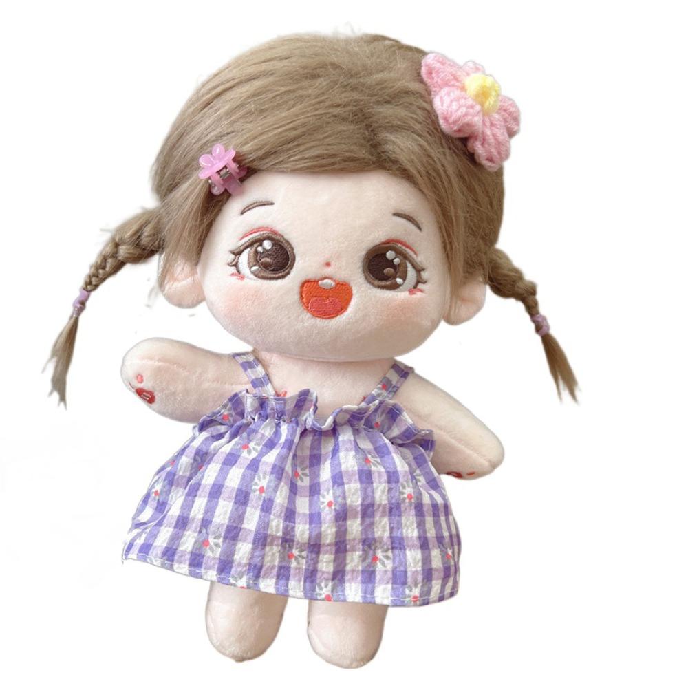 Dress 20cm Cotton Doll Clothes Sweet Skirt Idol Dolls Skirt  20cm Idol Cotton Doll