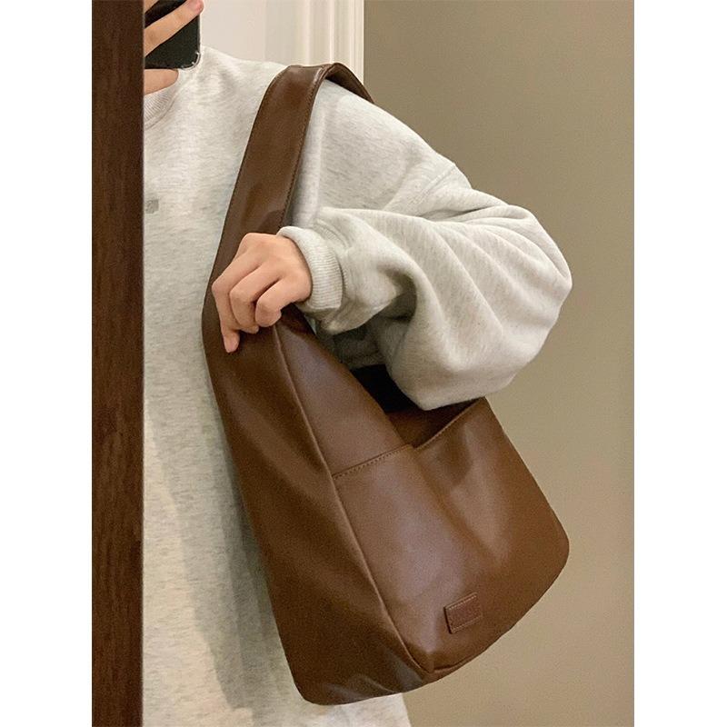 Large-capacity Autumn and Winter Bag Women, High-end Sense Versatile Work Commuter Women's Bag Portable Shoulder Tote Bag Women