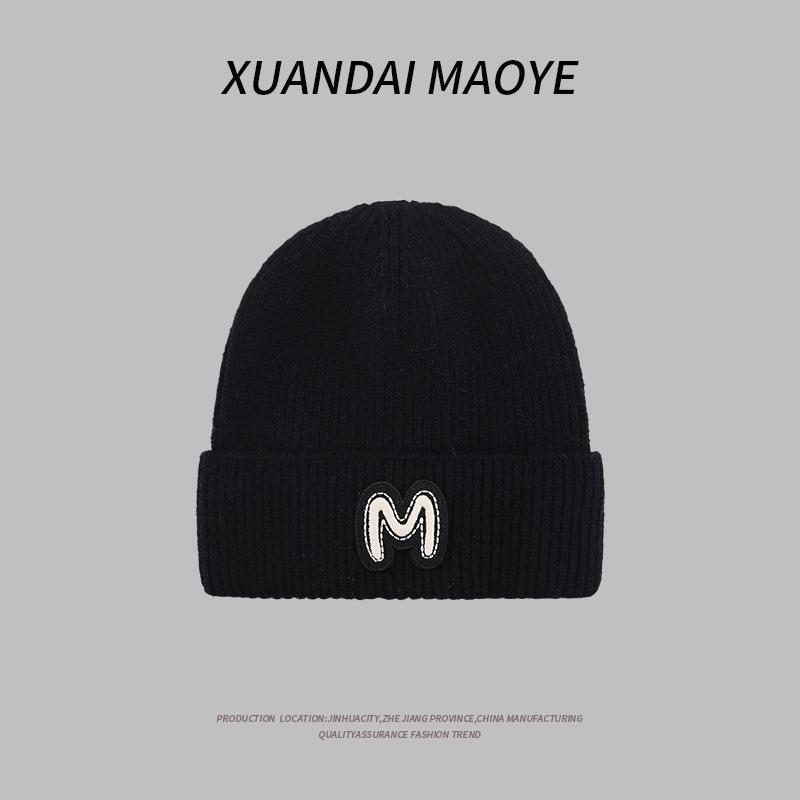 

Autumn and Winter Hats for Women s Plush New Korean Knitted Hats Versatile Warmth and Thickened Fashion One size