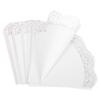 50pcs Wedding Confetti Cones Holder Paper Flower Or Candy Toss Cones With Lace Edge For Party Decorations And Petal Throwing