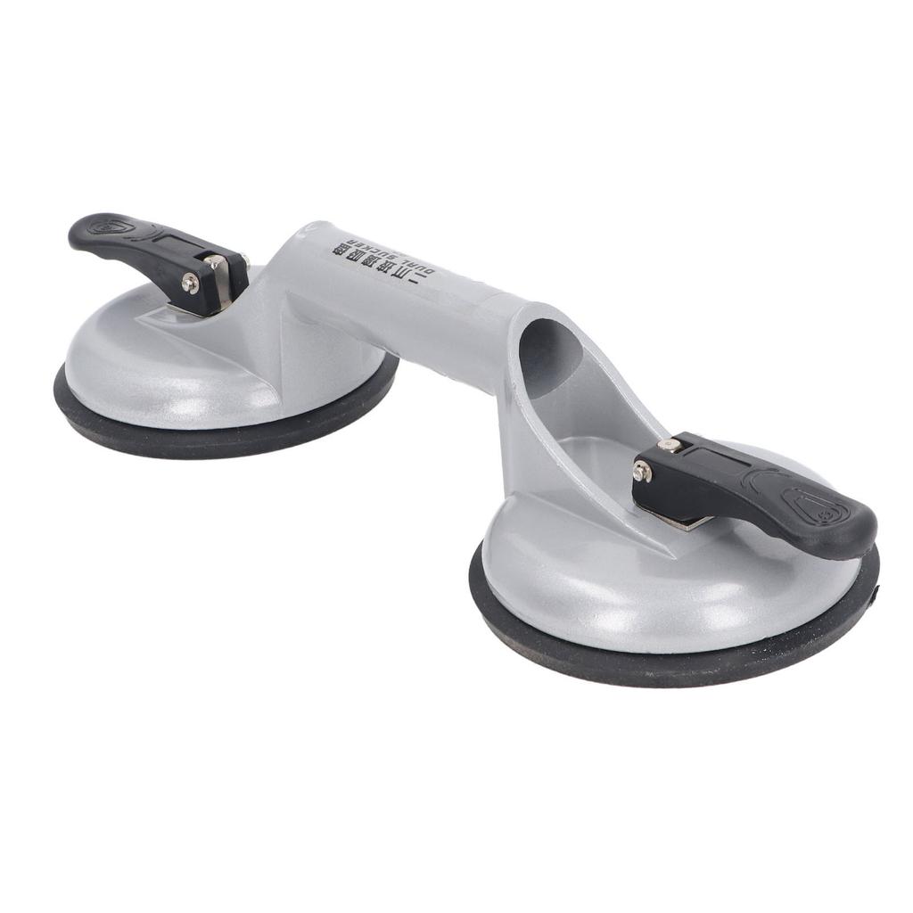 Suction Cup 100kg Force Double Claw Heavy Duty Aluminum Alloy Suction Cup Lifter for Glass Floor Tile