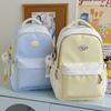 Schoolbag new small fresh student schoolbag Korean high value backpack junior high school students large capacity backpack lightweight bag