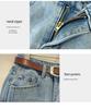 2025 Women's Straight-Leg High-Waisted Jeans: Slimming, Versatile, and Fashionable for Spring & Autumn